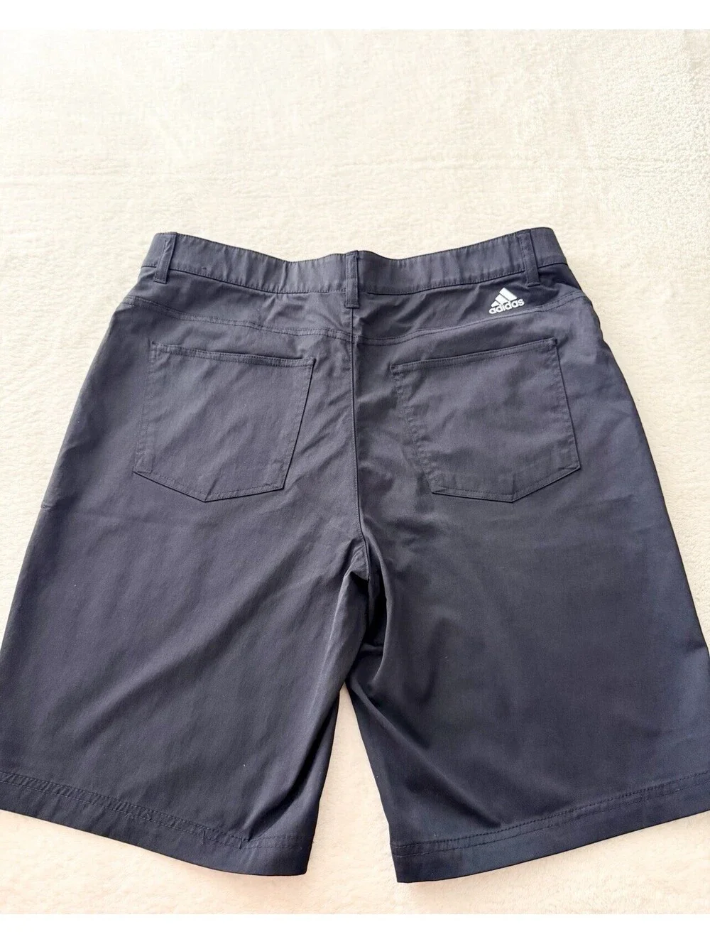 Adidas Golf Shorts Men’s Size 34 Black Stretch Lightweight Performance Casual
